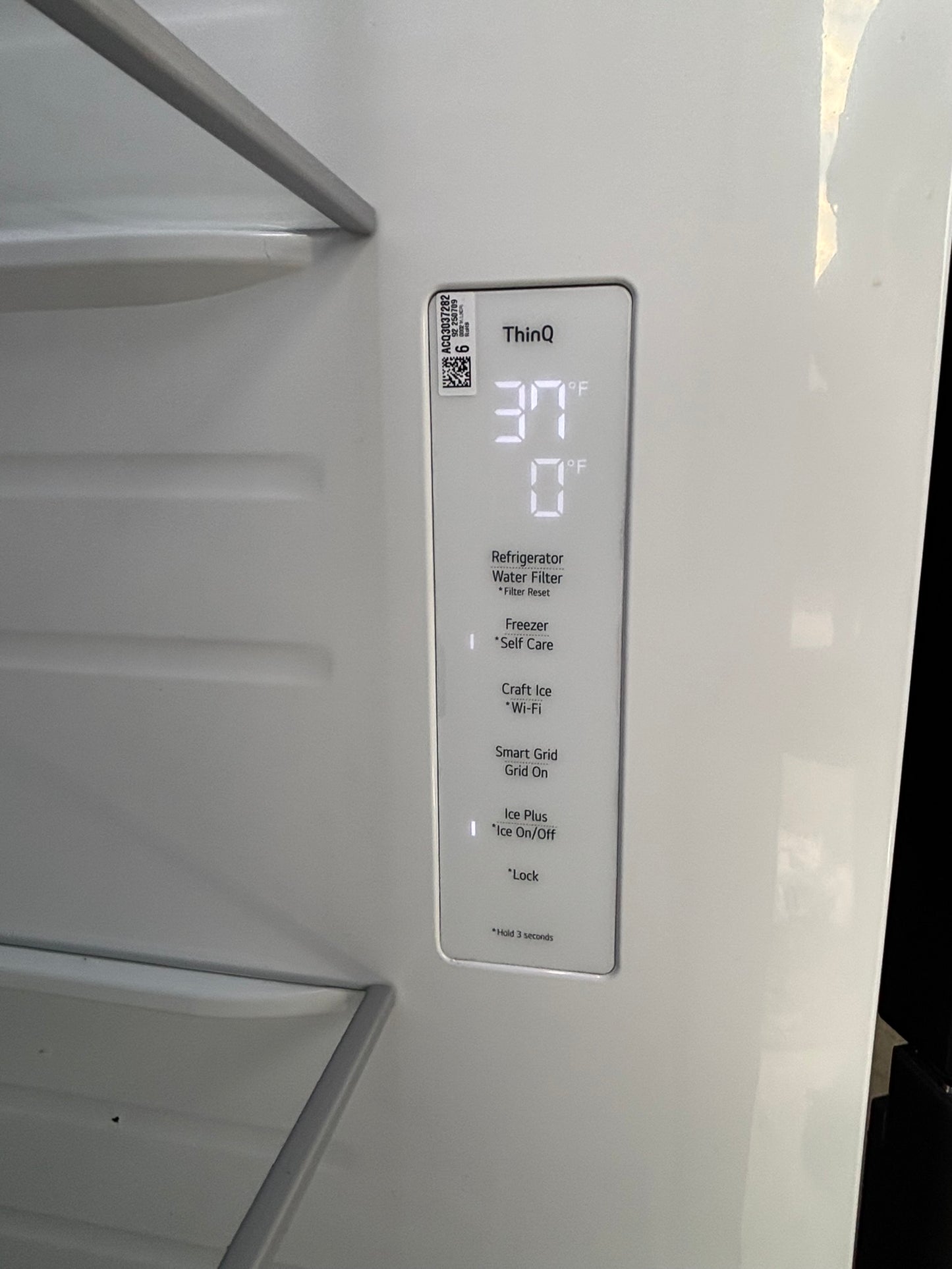 27 cu. ft. Smart Side-By-Side InstaView® Door-in-Door® Refrigerator with Craft Ice™ - Scratch & Dent WCA101 - LG LRSVS2706S