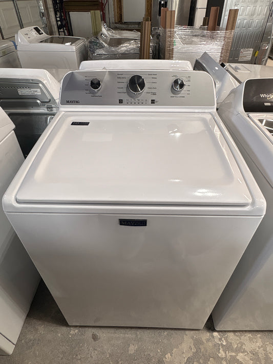 Maytag - Deep Fill 4.5-cu ft High Efficiency Agitator Top-Load Washer