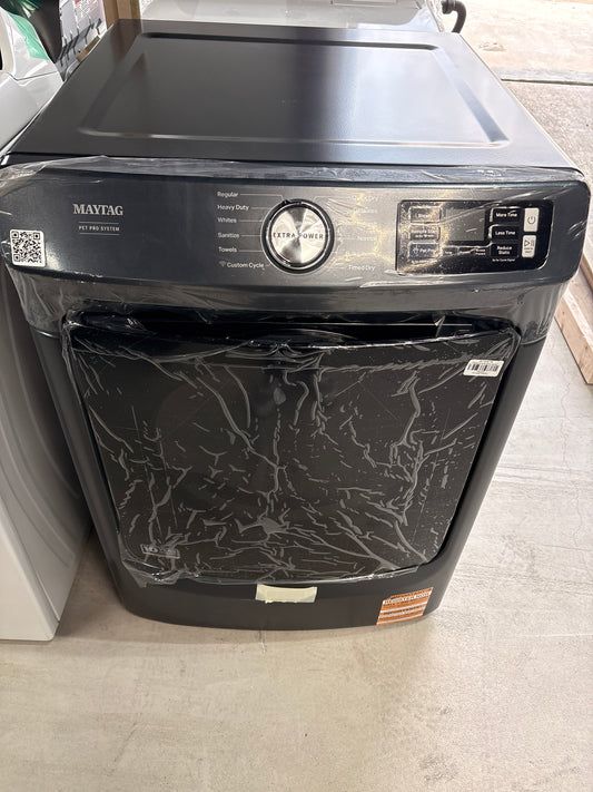 Maytag - Smart Pet Pro Front Load Gas Dryer - 7.4 CU. FT.