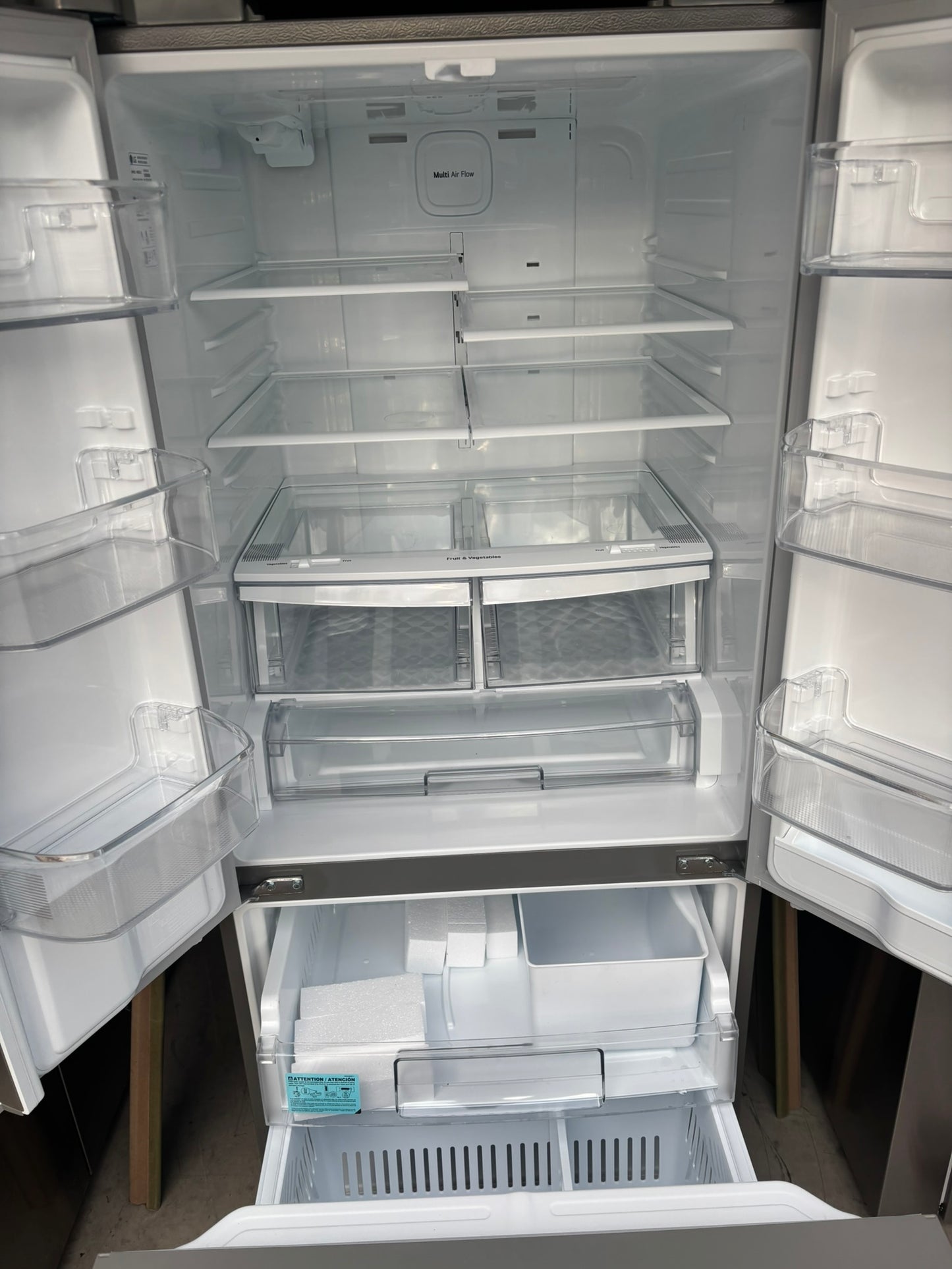 22 cu. ft. French Door Refrigerator - Scratch & Dent WCA100 - LG LCFS22EXS