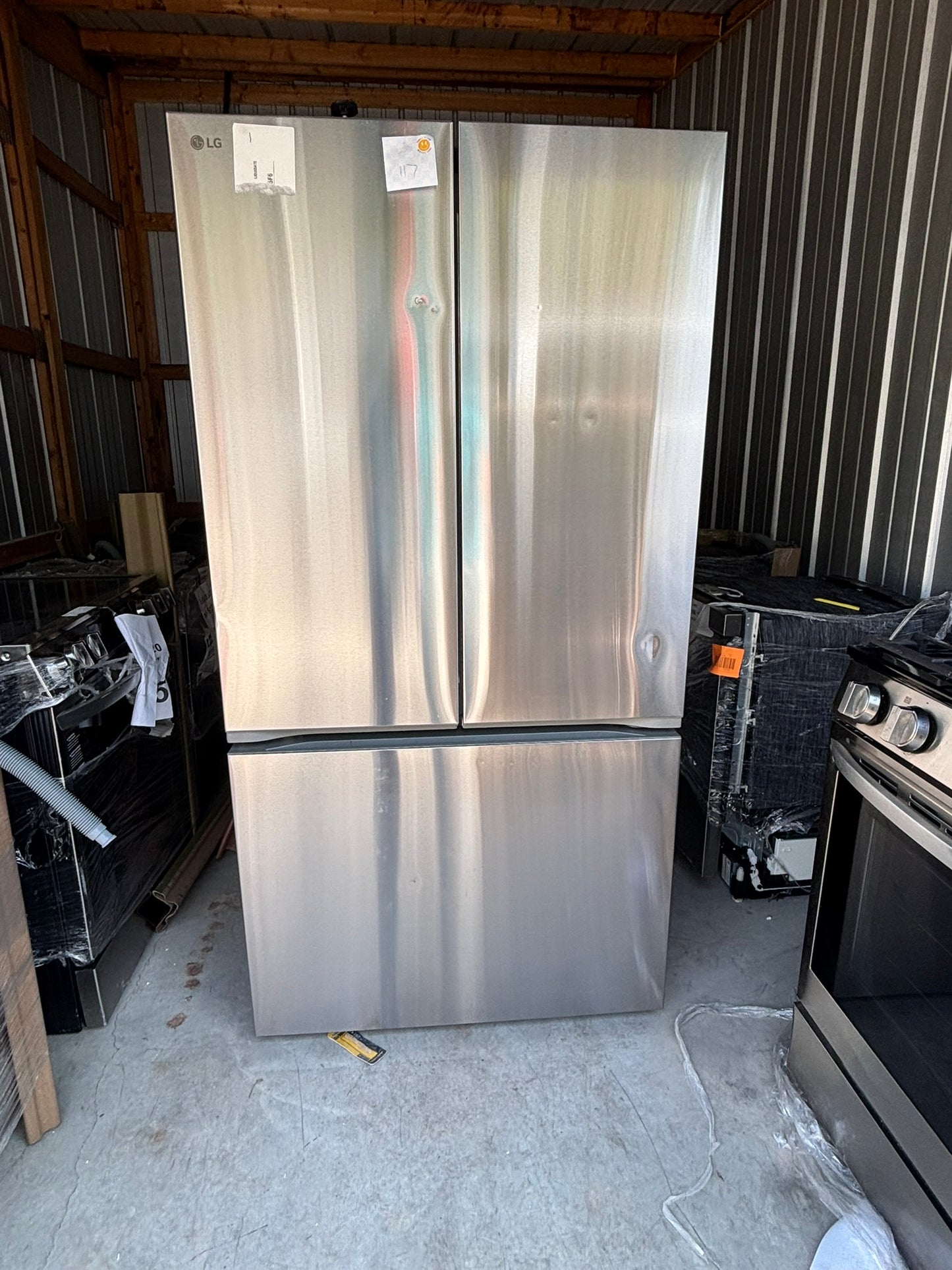 27 cu. ft. Smart Counter-Depth MAX™ French Door Refrigerator - Scratch & Dent WCA117 - LG LRFLC2716S