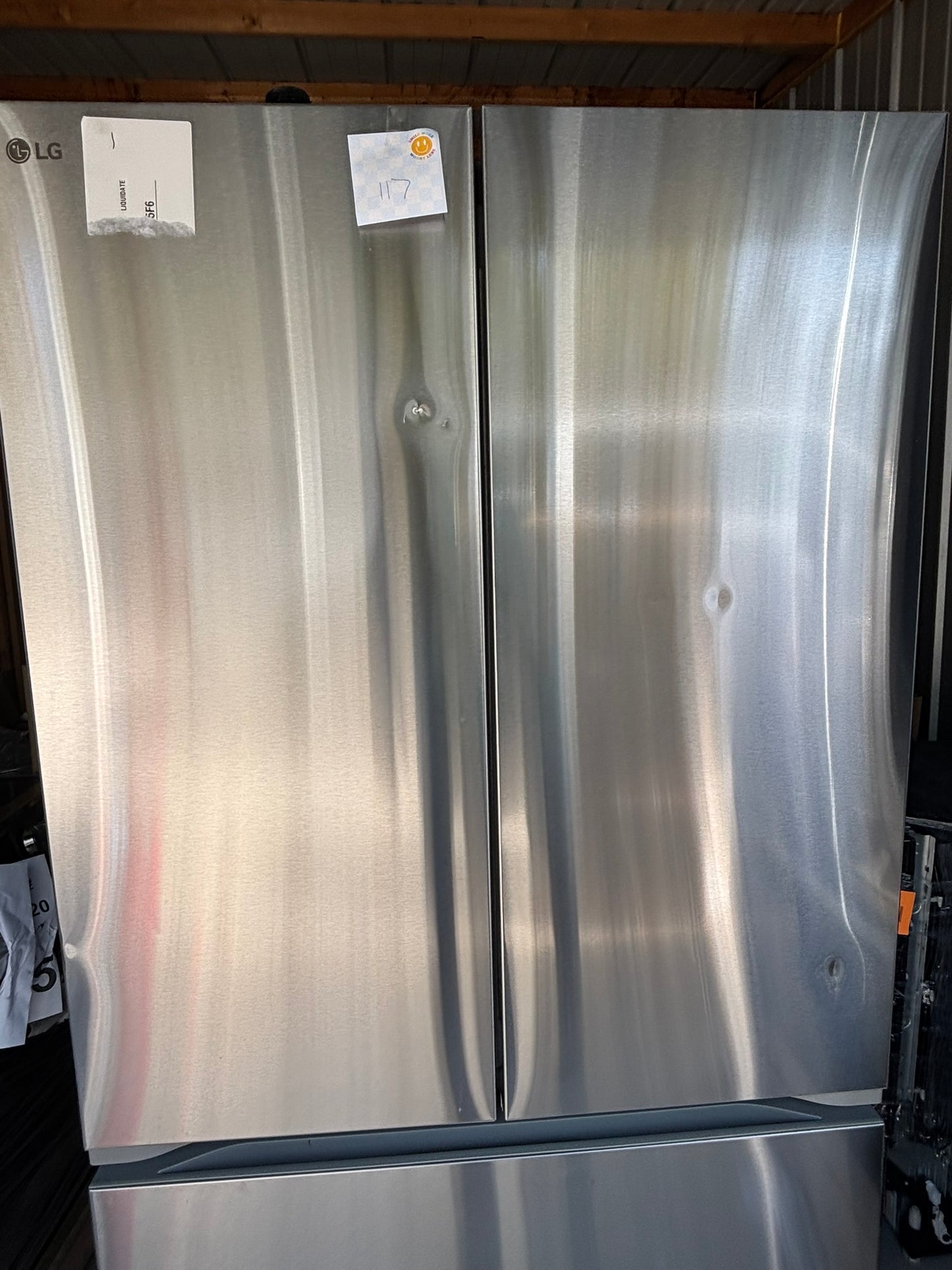 27 cu. ft. Smart Counter-Depth MAX™ French Door Refrigerator - Scratch & Dent WCA117 - LG LRFLC2716S