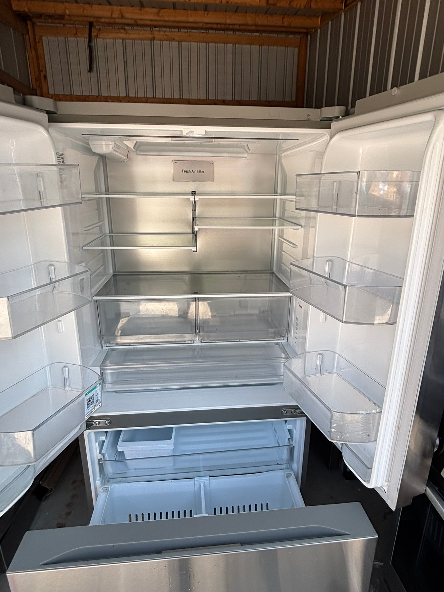 27 cu. ft. Smart Counter-Depth MAX™ French Door Refrigerator - Scratch & Dent WCA117 - LG LRFLC2716S