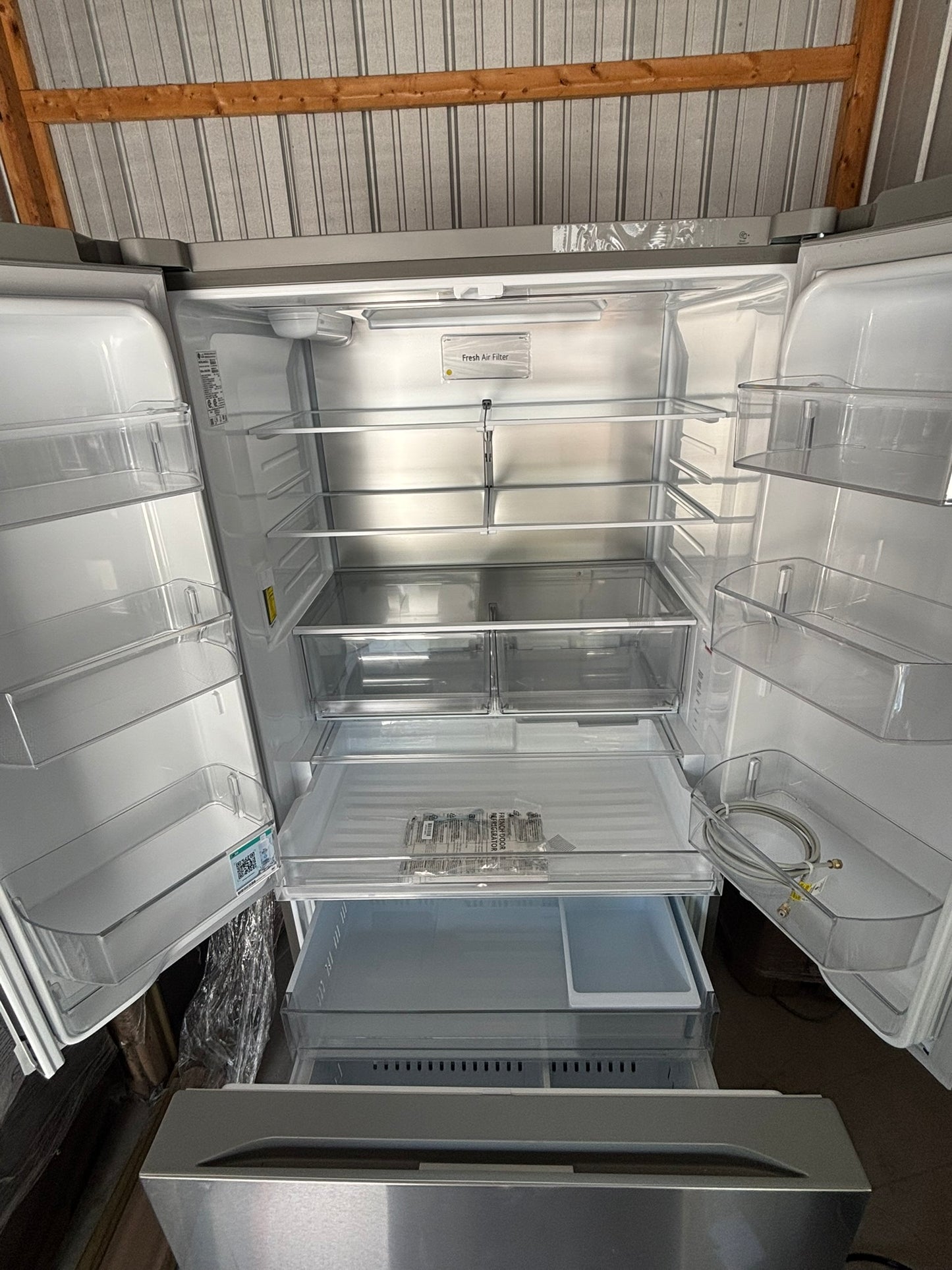 27 cu. ft. Smart Counter-Depth MAX™ French Door Refrigerator - Scratch & Dent WCA120 - LG LRFLC2716S