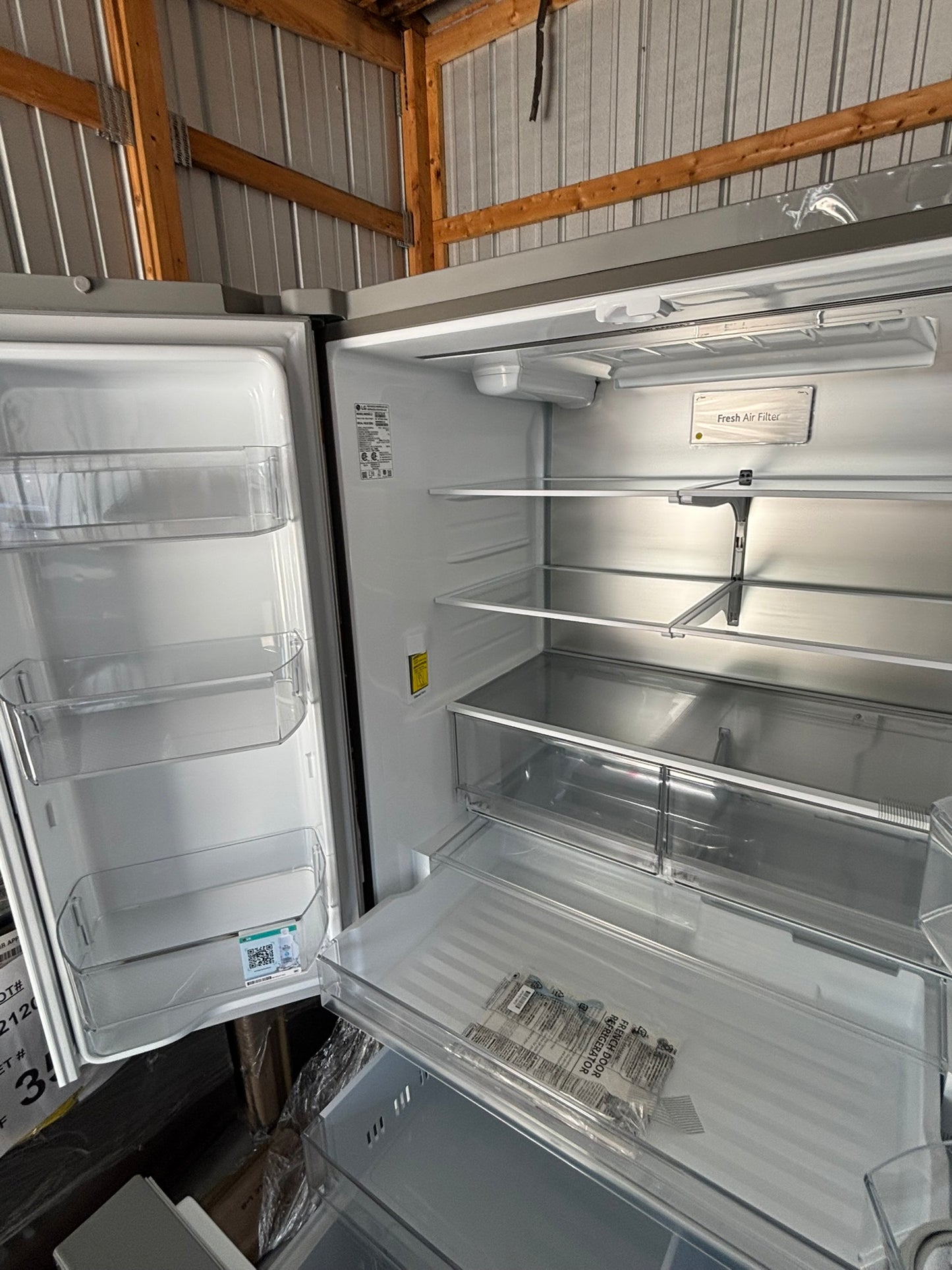 27 cu. ft. Smart Counter-Depth MAX™ French Door Refrigerator - Scratch & Dent WCA120 - LG LRFLC2716S