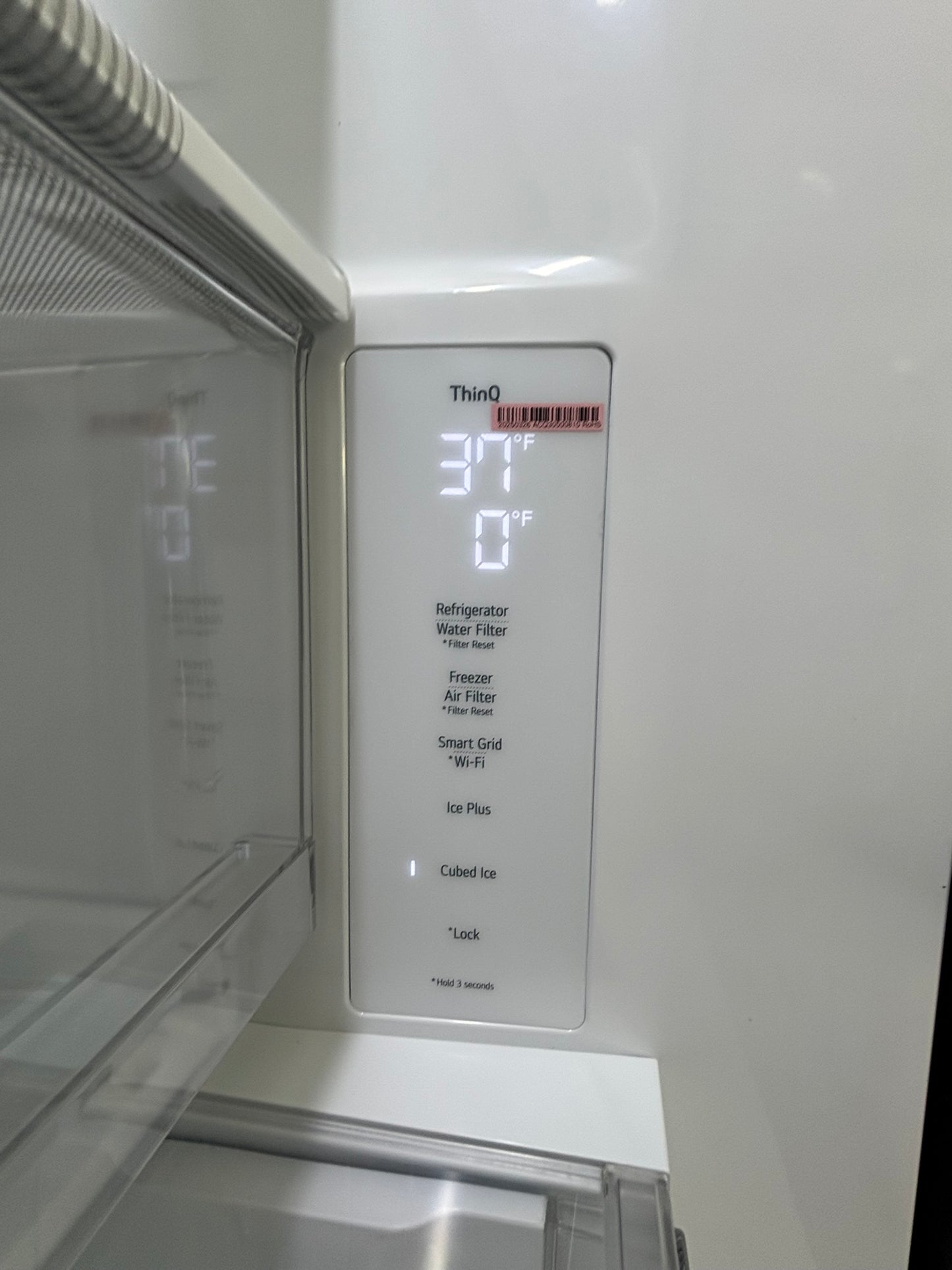 27 cu. ft. Smart Counter-Depth MAX™ French Door Refrigerator - Scratch & Dent WCA120 - LG LRFLC2716S