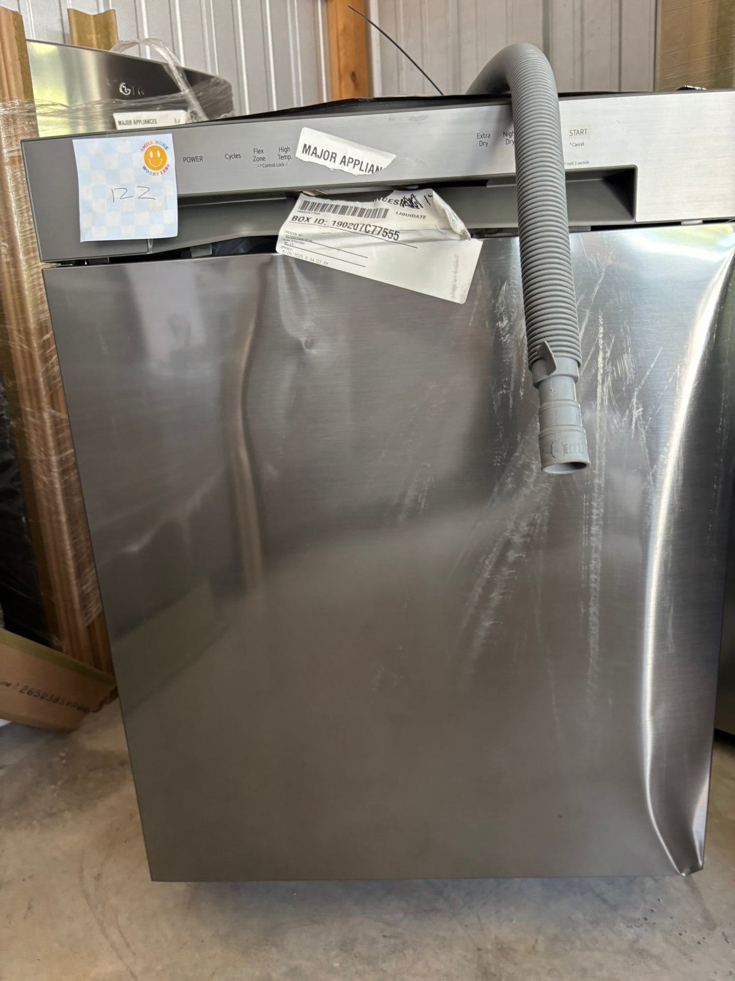 Front Control Dishwasher with LoDecibel Operation and Dynamic Dry™ - Scratch & Dent WCA122 - LG LDFC2423V