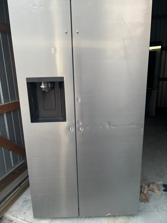 27 cu. ft. Standard-Depth, Side-by-side Refrigerator, with Ice and Water and Bar Handle Design- Scratch & Dent WCA130 - LG LS27T3230S