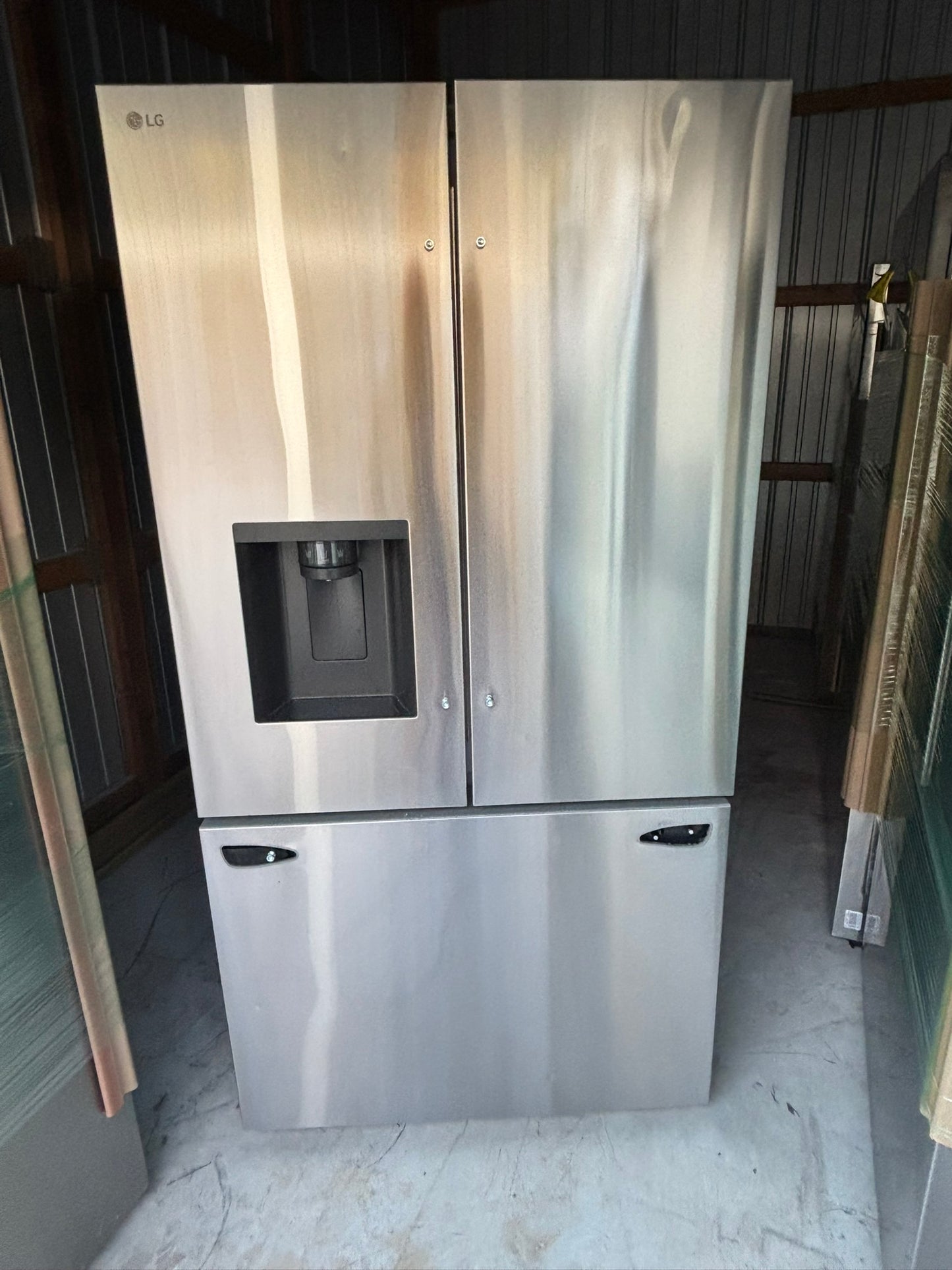 26 cu. ft. Smart Counter-Depth MAX™ French Door Refrigerator - Scratch & Dent WCA134 - LG LCFC26XSS