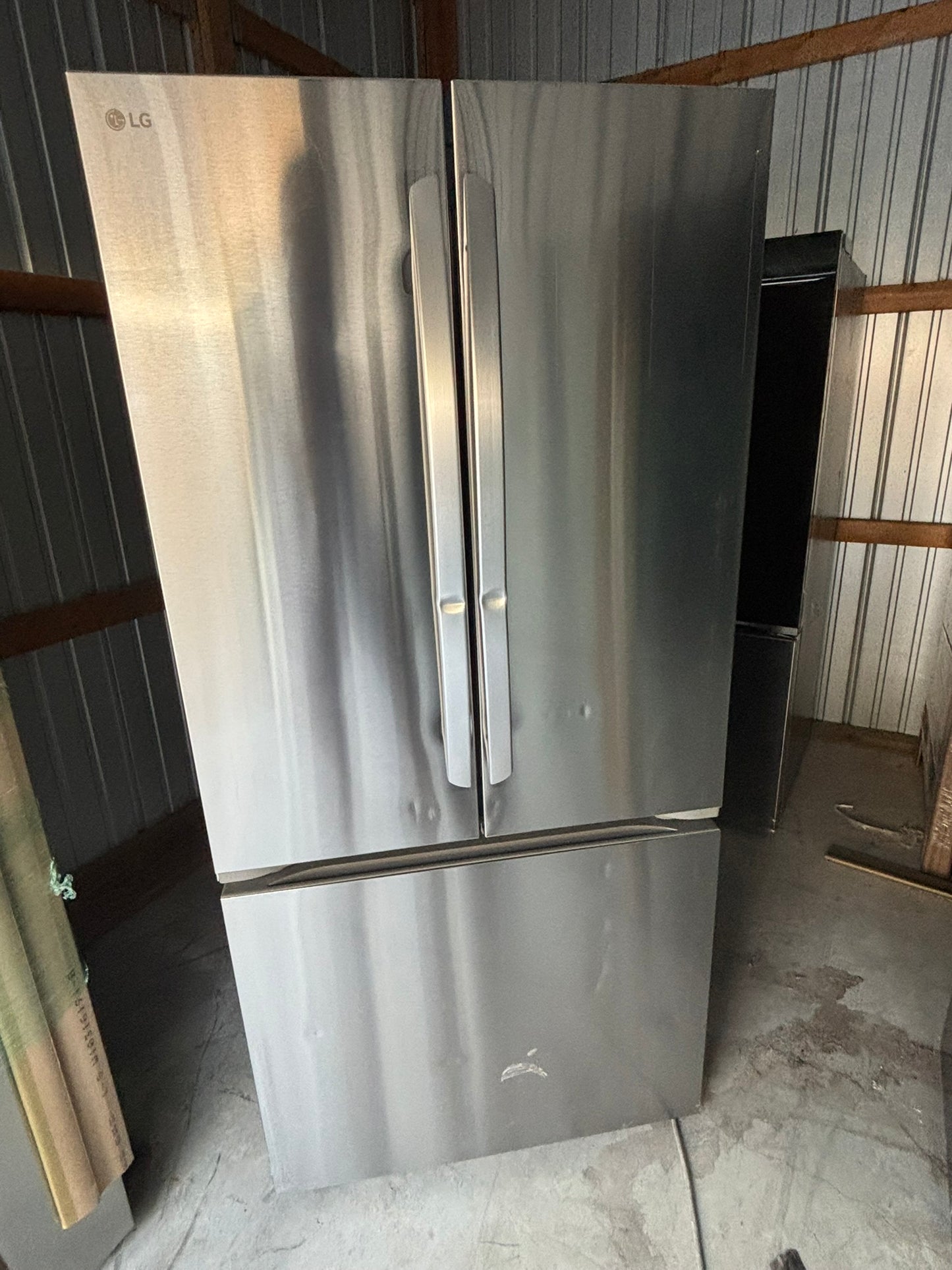 21 cu. ft. 3-Door French Door, Counter-Depth MAX™ Refrigerator - Scratch & Dent WCA135 - LG LF21G6200S