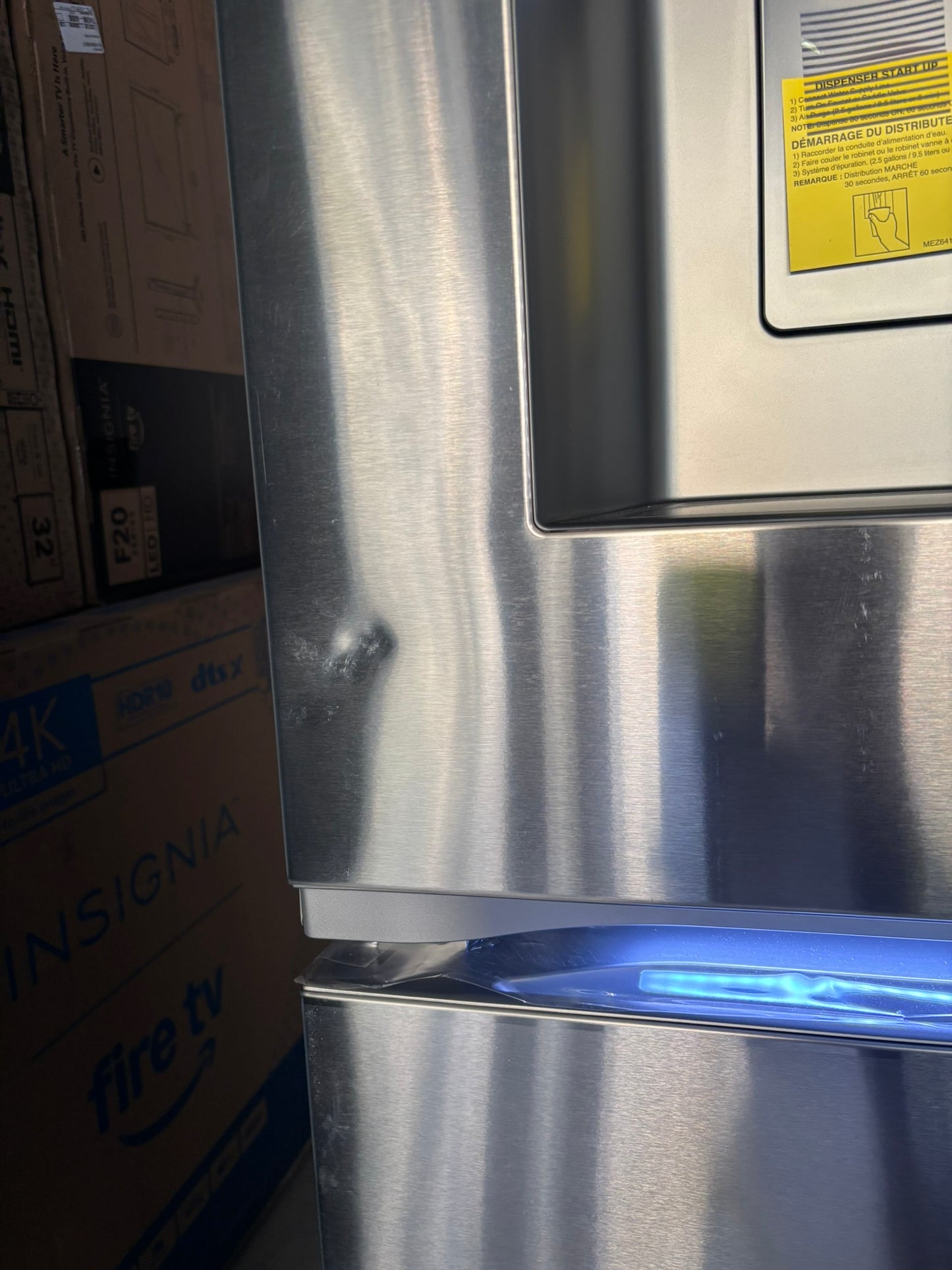 26 cu. ft. Smart Counter-Depth MAX™ French Door Refrigerator with Four Types of Ice - Scratch & Dent WCA136- LG LRYXC2606S