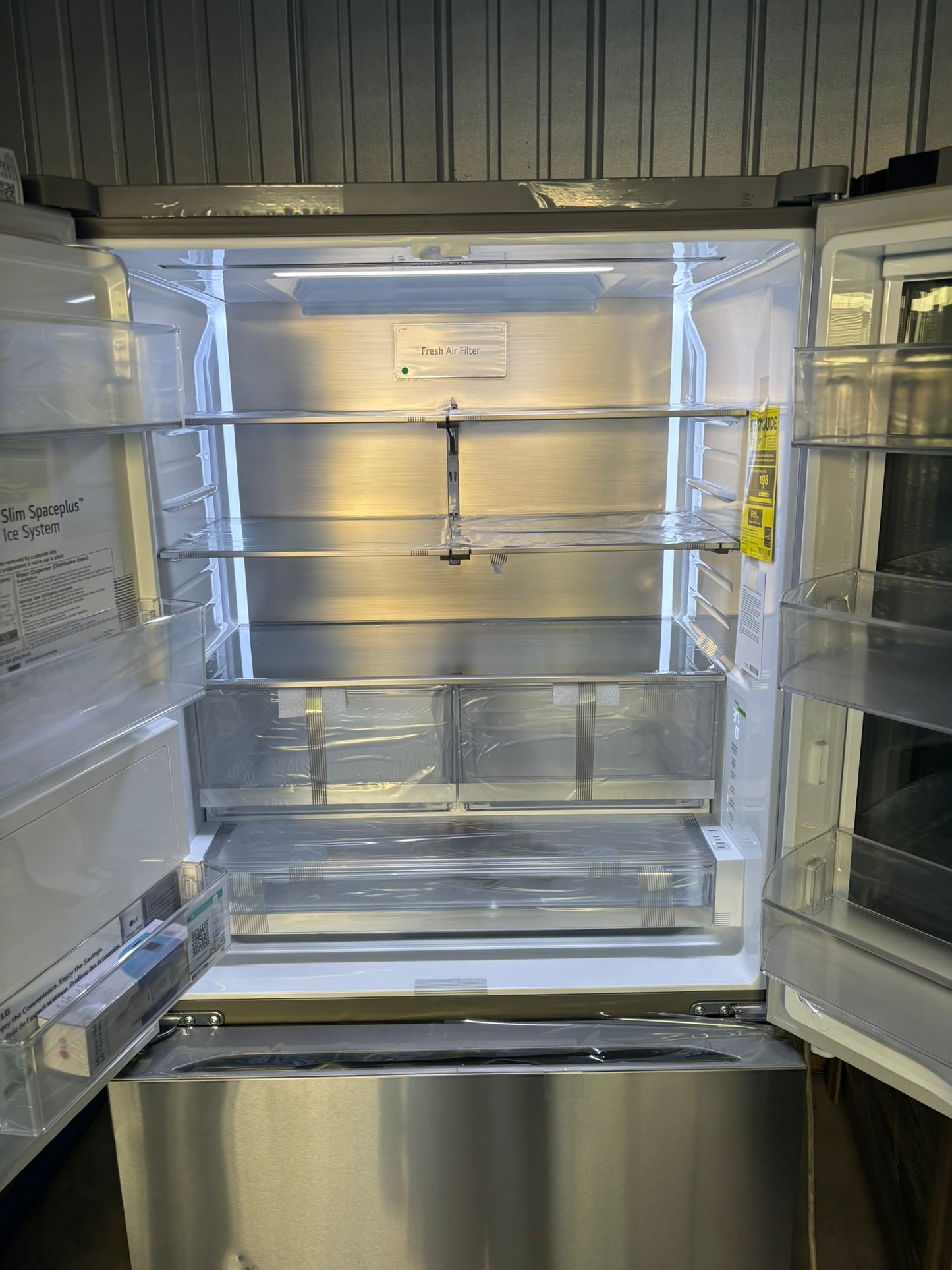 26 cu. ft. Smart Counter-Depth MAX™ French Door Refrigerator with Four Types of Ice - Scratch & Dent WCA136- LG LRYXC2606S