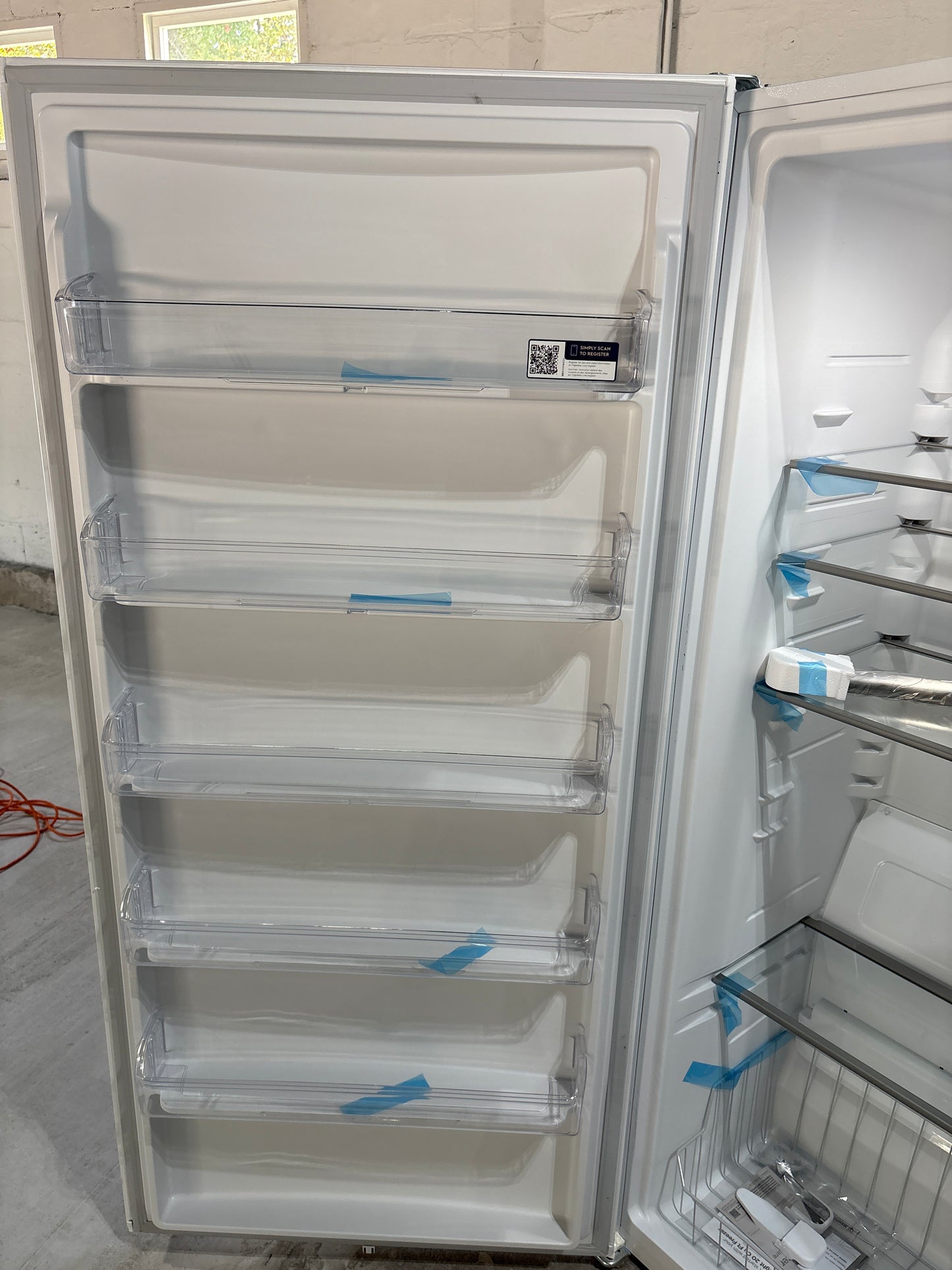 Frigidaire 20 Cu. Ft. Garage Ready Upright Freezer Scratch & Dent WCA201 - FFUE2024AW