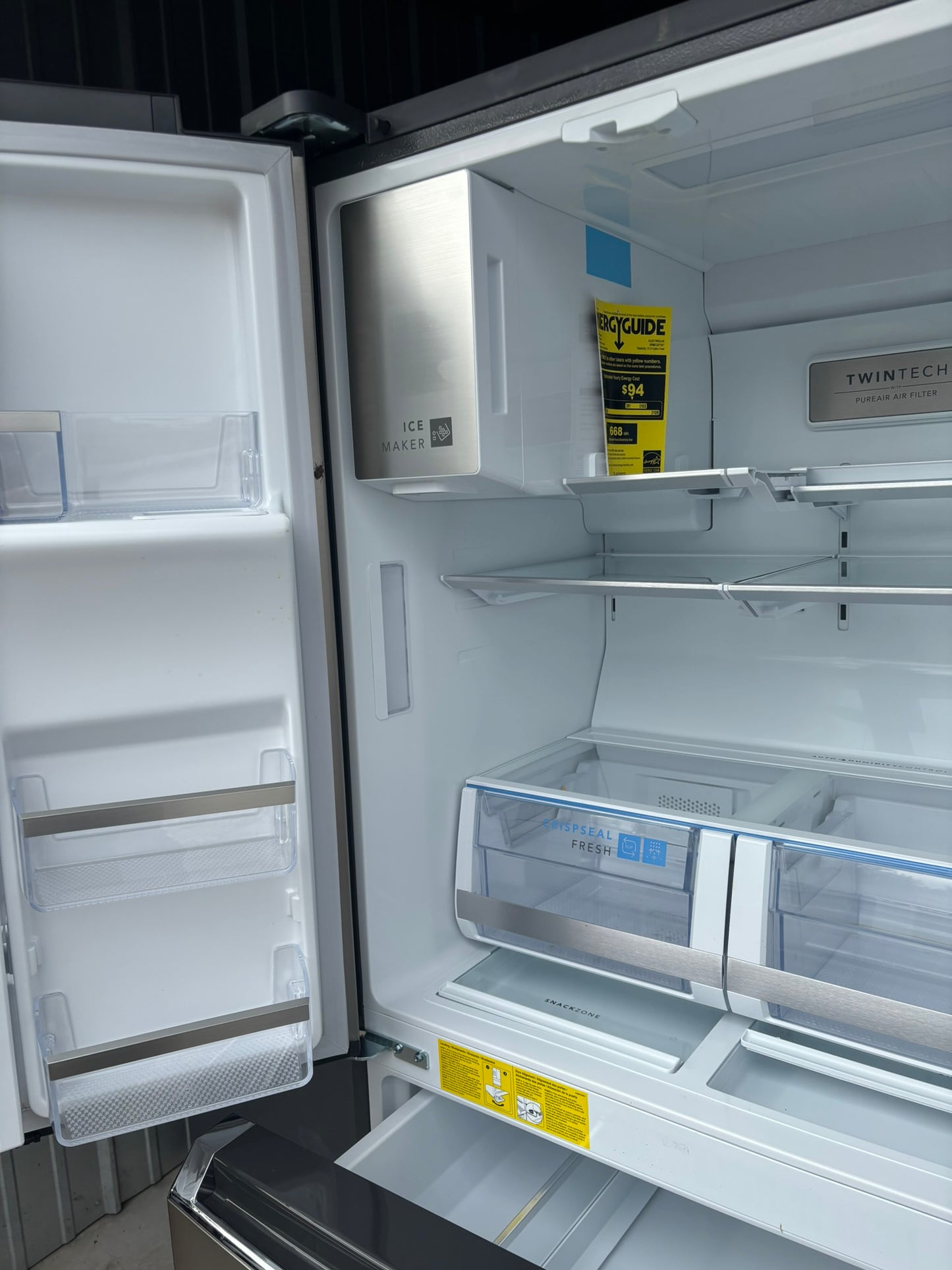 Frigidaire Gallery 21.5 cu. ft. Counter-Depth 4-Door French Door Refrigerator - Scratch & Dent WCA239- GRMC2273CF