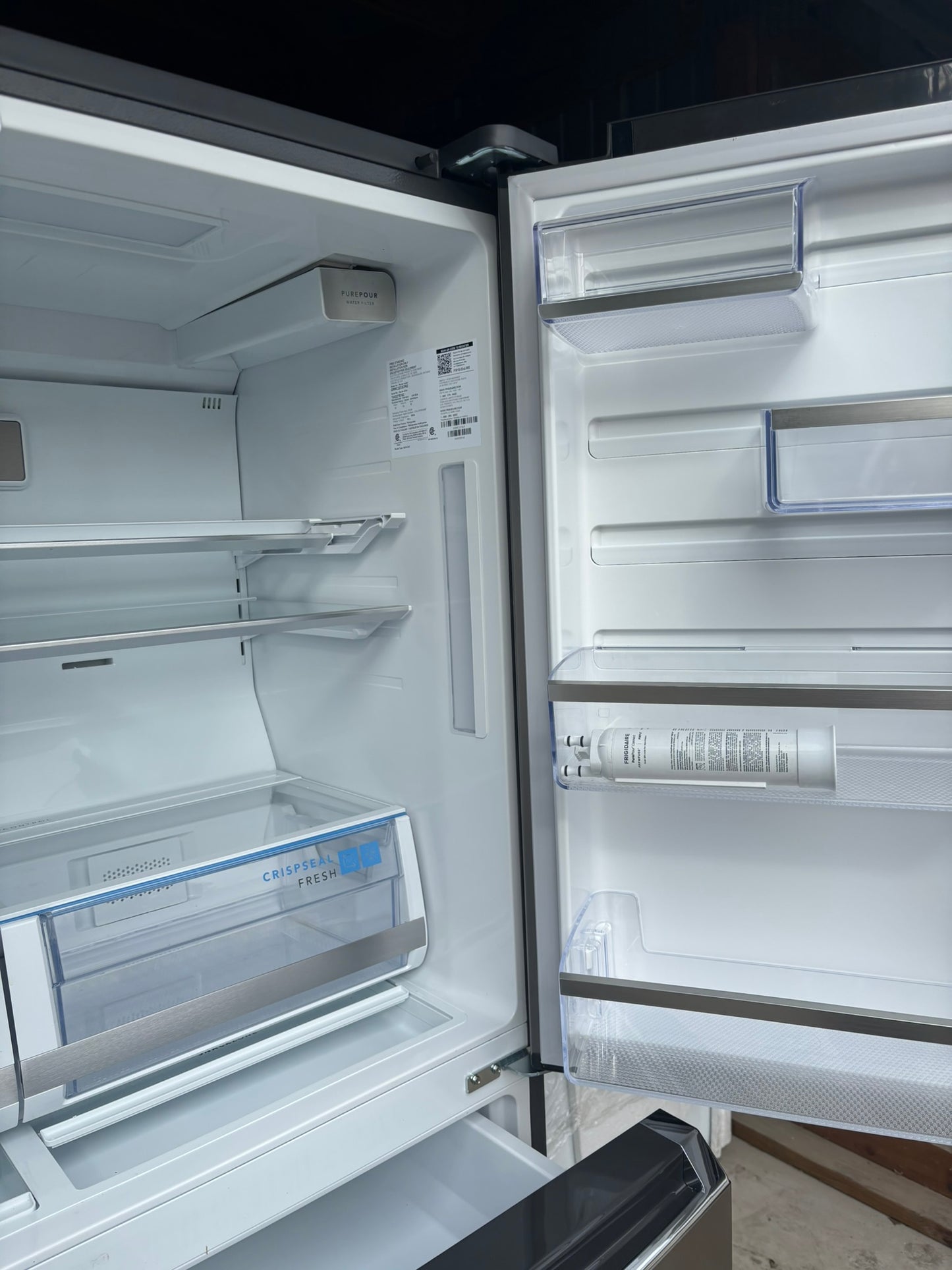 Frigidaire Gallery 21.5 cu. ft. Counter-Depth 4-Door French Door Refrigerator - Scratch & Dent WCA239- GRMC2273CF