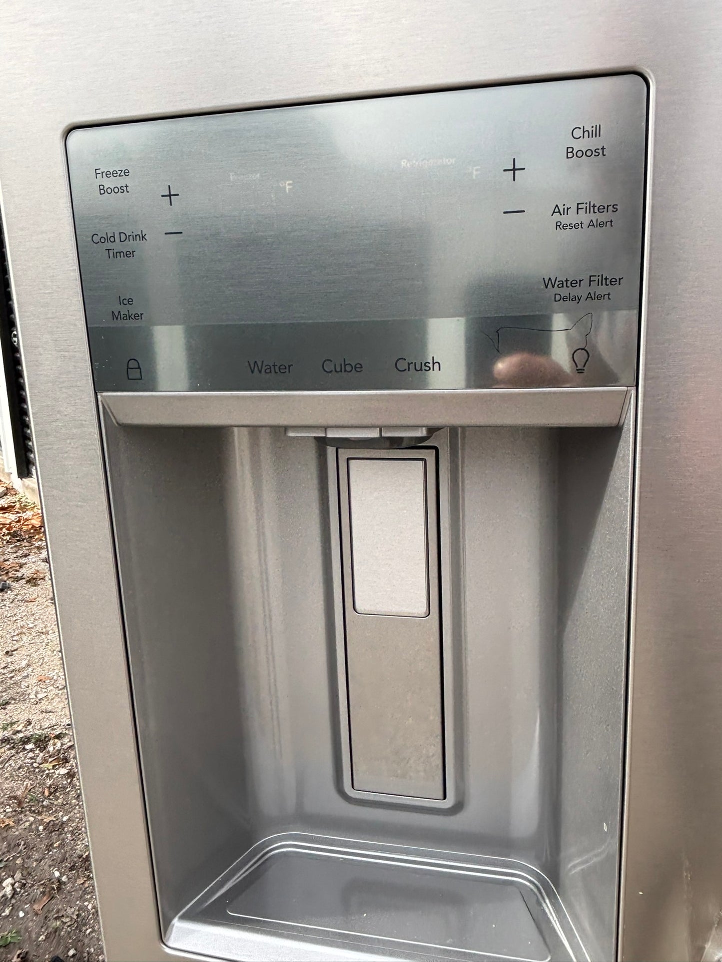 Frigidaire Gallery 21.5 cu. ft. Counter-Depth 4-Door French Door Refrigerator - Scratch & Dent WCA239- GRMC2273CF