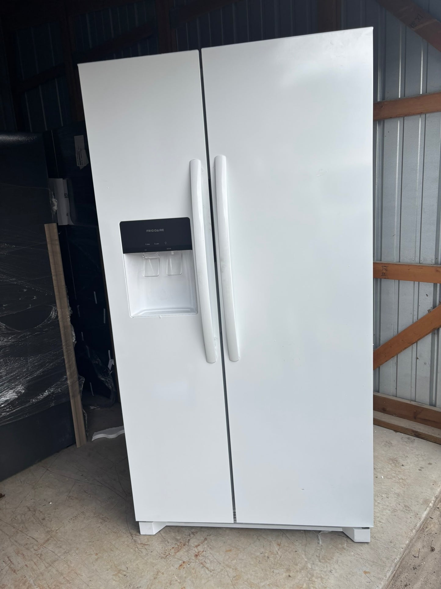 Frigidaire 26 Cu. Ft. 36" Standard-Depth Side-by-Side Refrigerator Scratch & Dent WCA240 - FRSS2623AW