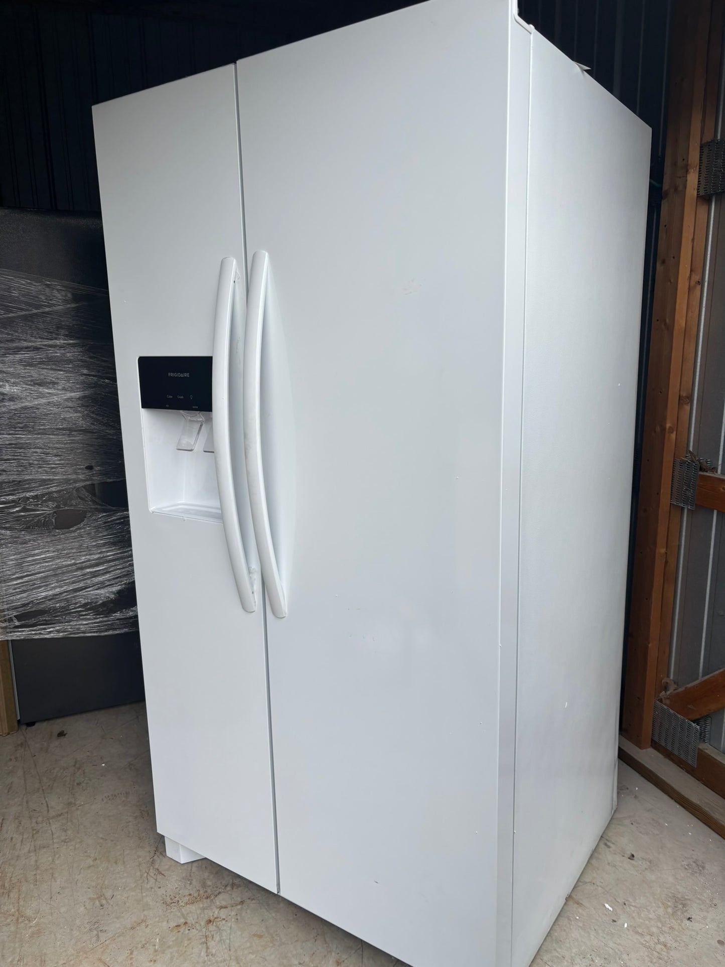 Frigidaire 26 Cu. Ft. 36" Standard-Depth Side-by-Side Refrigerator Scratch & Dent WCA240 - FRSS2623AW