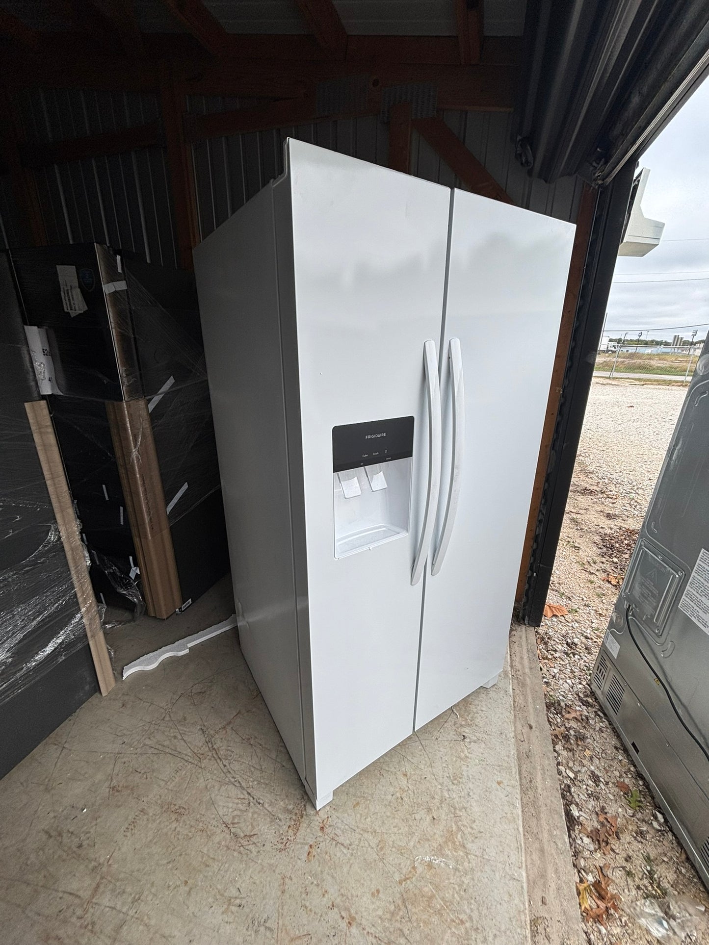 Frigidaire 26 Cu. Ft. 36" Standard-Depth Side-by-Side Refrigerator Scratch & Dent WCA240 - FRSS2623AW