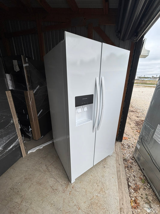 Frigidaire 26 Cu. Ft. 36" Standard-Depth Side-by-Side Refrigerator Scratch & Dent WCA240 - FRSS2623AW