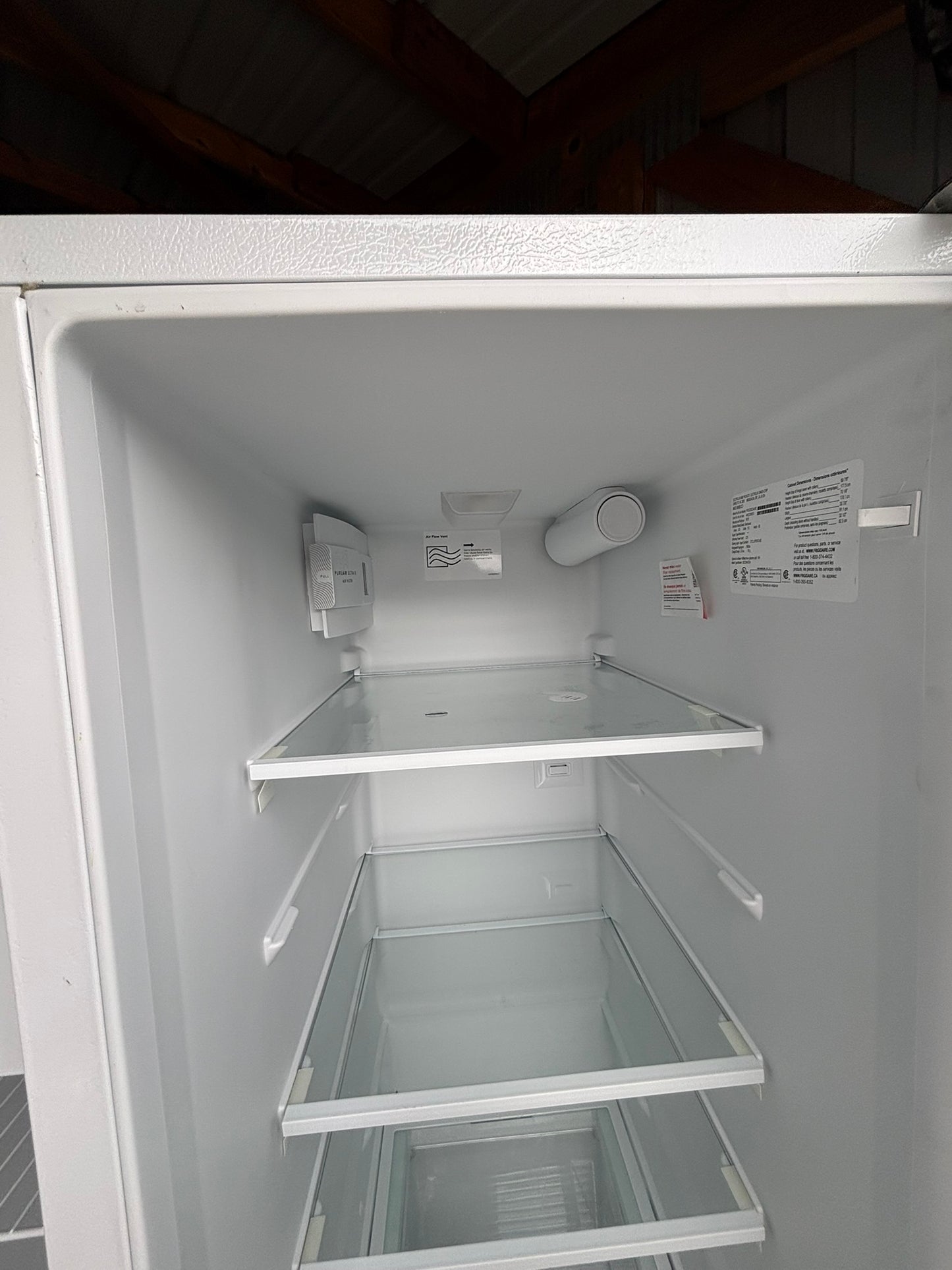 Frigidaire 26 Cu. Ft. 36" Standard-Depth Side-by-Side Refrigerator Scratch & Dent WCA240 - FRSS2623AW