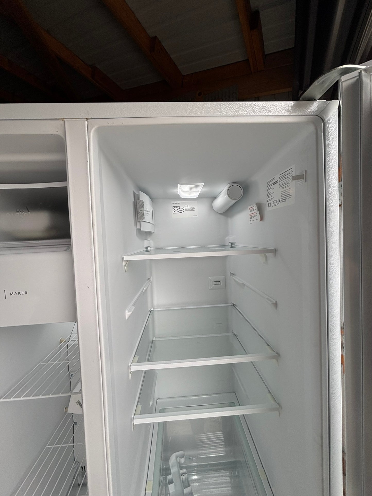 Frigidaire 26 Cu. Ft. 36" Standard-Depth Side-by-Side Refrigerator Scratch & Dent WCA240 - FRSS2623AW