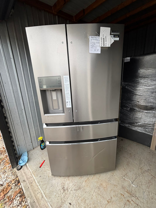 Frigidaire Gallery 26.3 cu. ft. Standard-Depth 4-Door French Door Refrigerator - Scratch & Dent WCA41 - GRMS2773AF