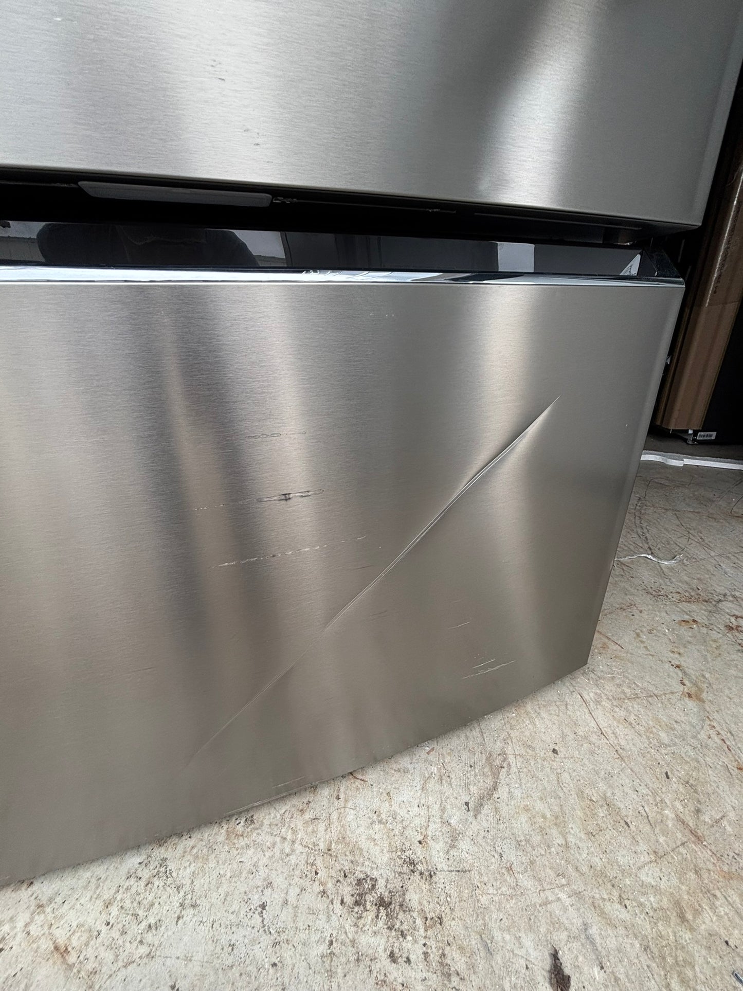 Frigidaire Gallery 26.3 cu. ft. Standard-Depth 4-Door French Door Refrigerator - Scratch & Dent WCA41 - GRMS2773AF