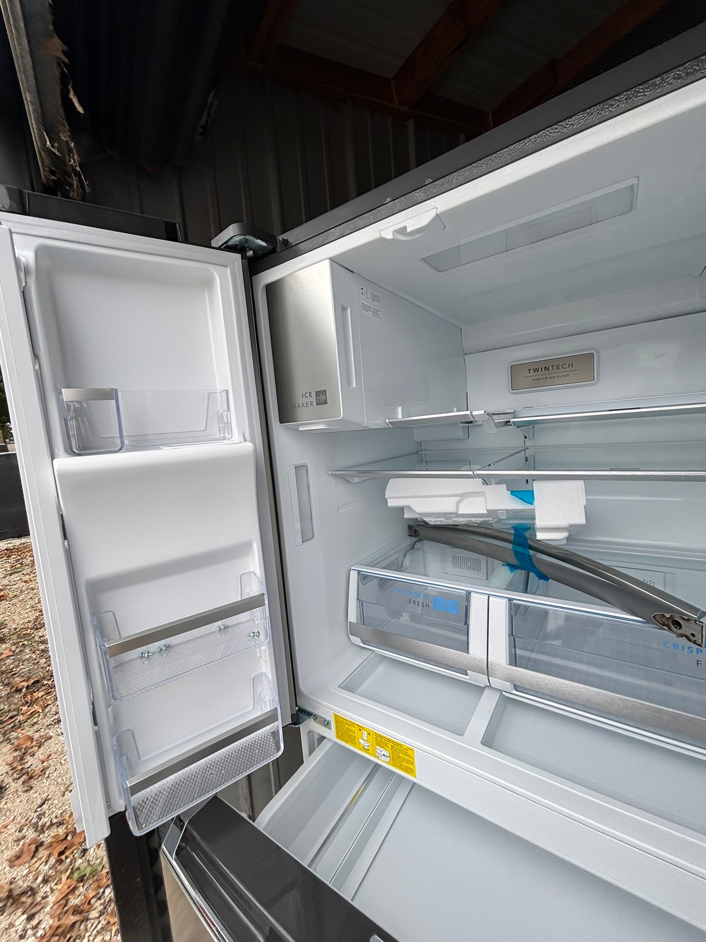 Frigidaire Gallery 26.3 cu. ft. Standard-Depth 4-Door French Door Refrigerator - Scratch & Dent WCA41 - GRMS2773AF