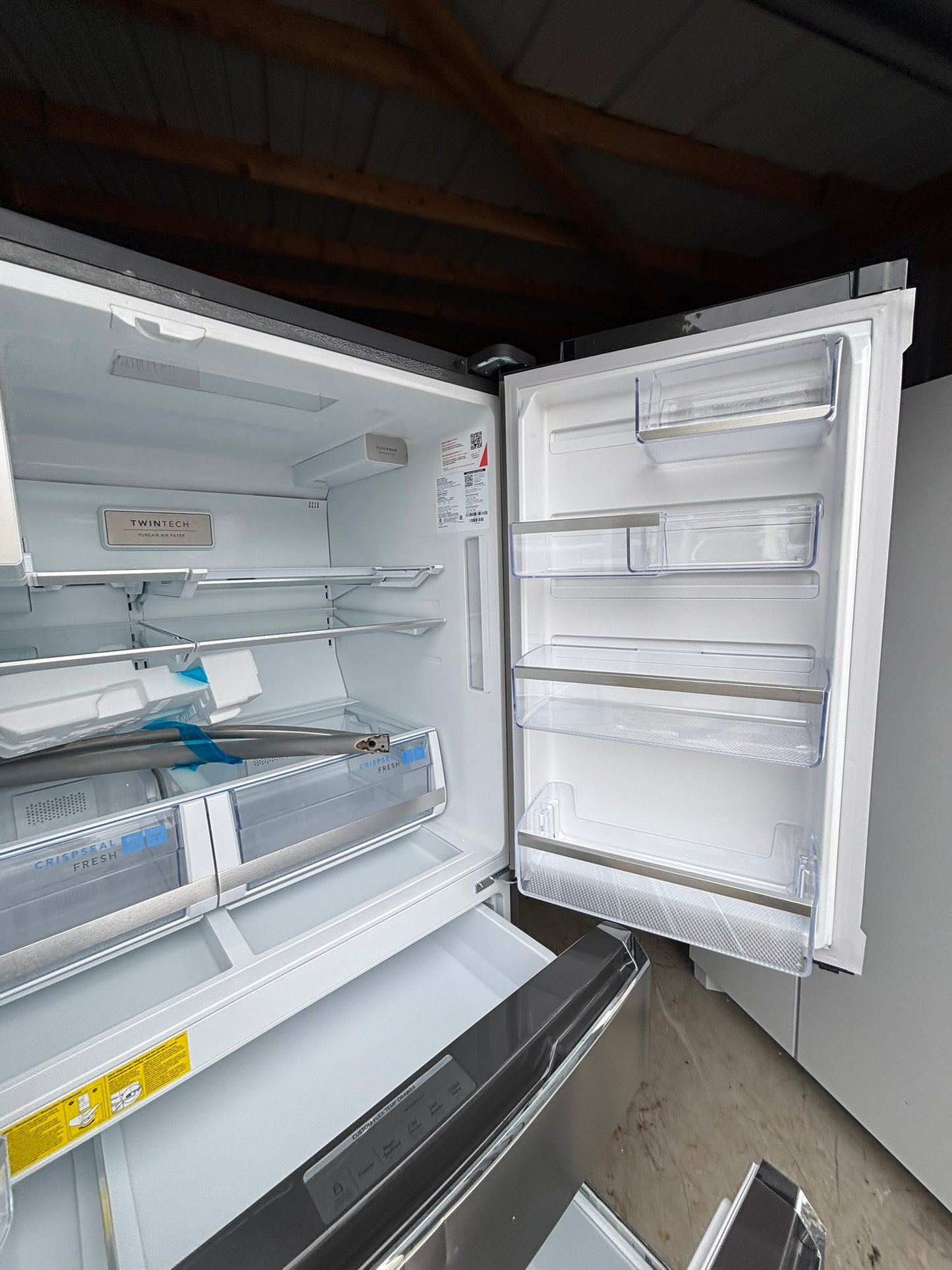 Frigidaire Gallery 26.3 cu. ft. Standard-Depth 4-Door French Door Refrigerator - Scratch & Dent WCA41 - GRMS2773AF