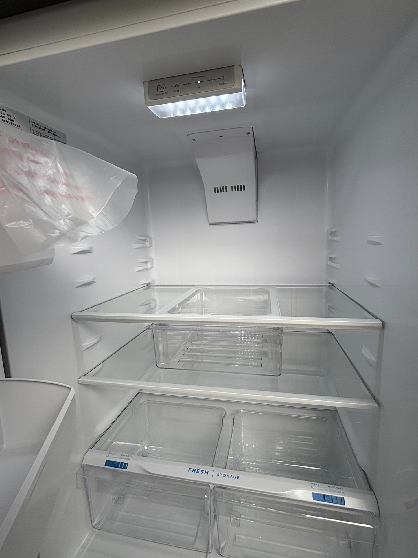 Frigidaire 18 Cu. Ft. Garage Ready Top Freezer Refrigerator Scratch & Dent WCA242 - FRTE1835AV