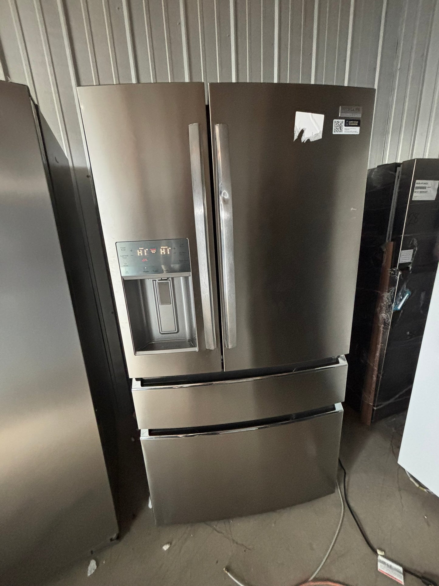 Frigidaire Gallery 21.5 cu. ft. Counter-Depth 4-Door French Door Refrigerator - Scratch & Dent WCA248- GRMC2273CF