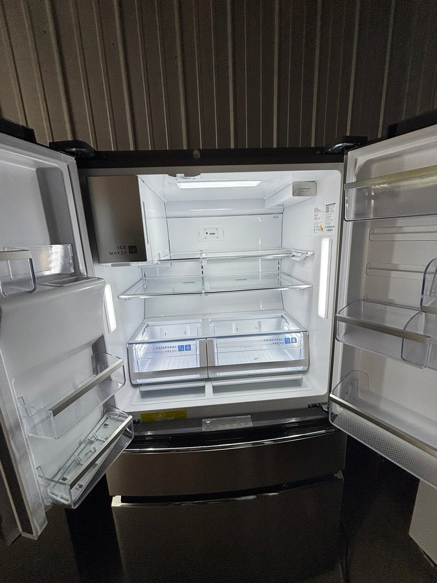 Frigidaire Gallery 21.5 cu. ft. Counter-Depth 4-Door French Door Refrigerator - Scratch & Dent WCA248- GRMC2273CF