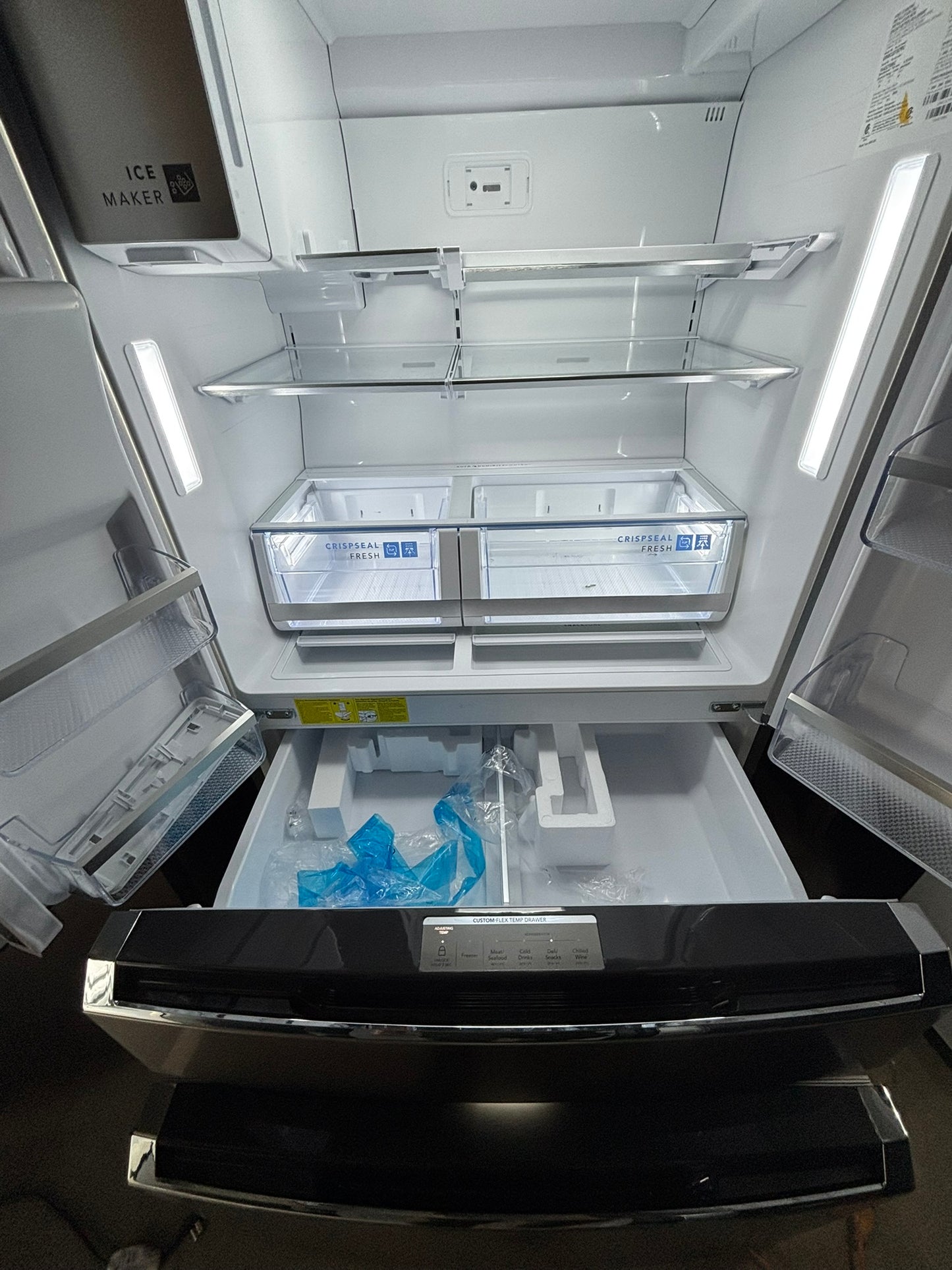 Frigidaire Gallery 21.5 cu. ft. Counter-Depth 4-Door French Door Refrigerator - Scratch & Dent WCA248- GRMC2273CF