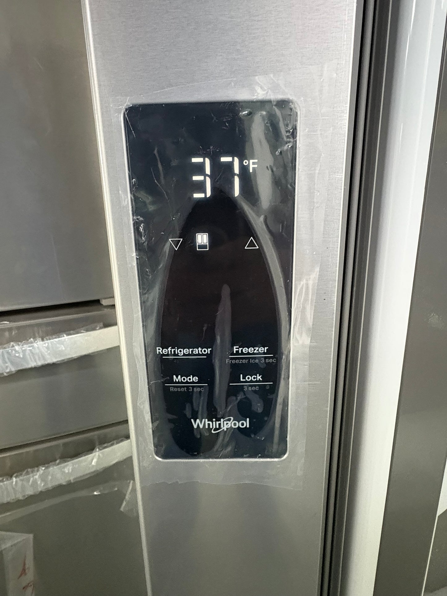 Whirlpool - 36 in. 30 cu. ft. French Door Refrigerator in Fingerprint Resistant Stainless Finish with Dual Ice Makers