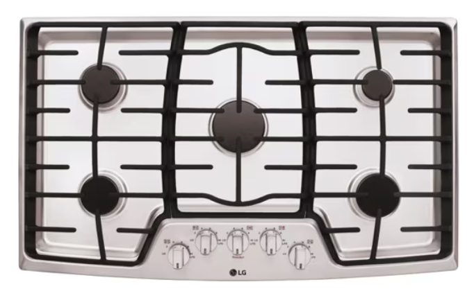 36 Inch Gas Cooktop with SuperBoil™